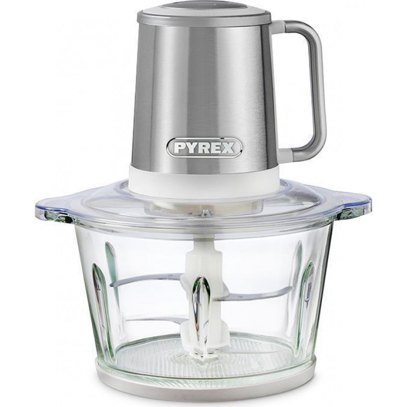Pyrex Πολυκόπτης Multi 600W με Δοχείο 1.8lt Inox